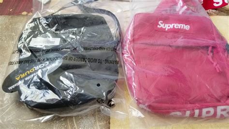 supreme shoulder bag ss18 fake vs real|check if your supreme bag is real.